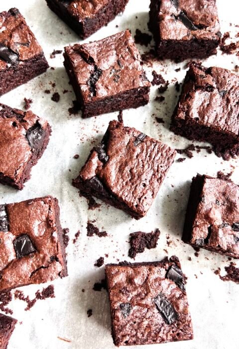 Less sweet brownies recipe