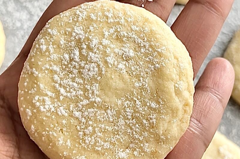 Lemon Cookies - Easy, Crunchy and Melt in the Mouth